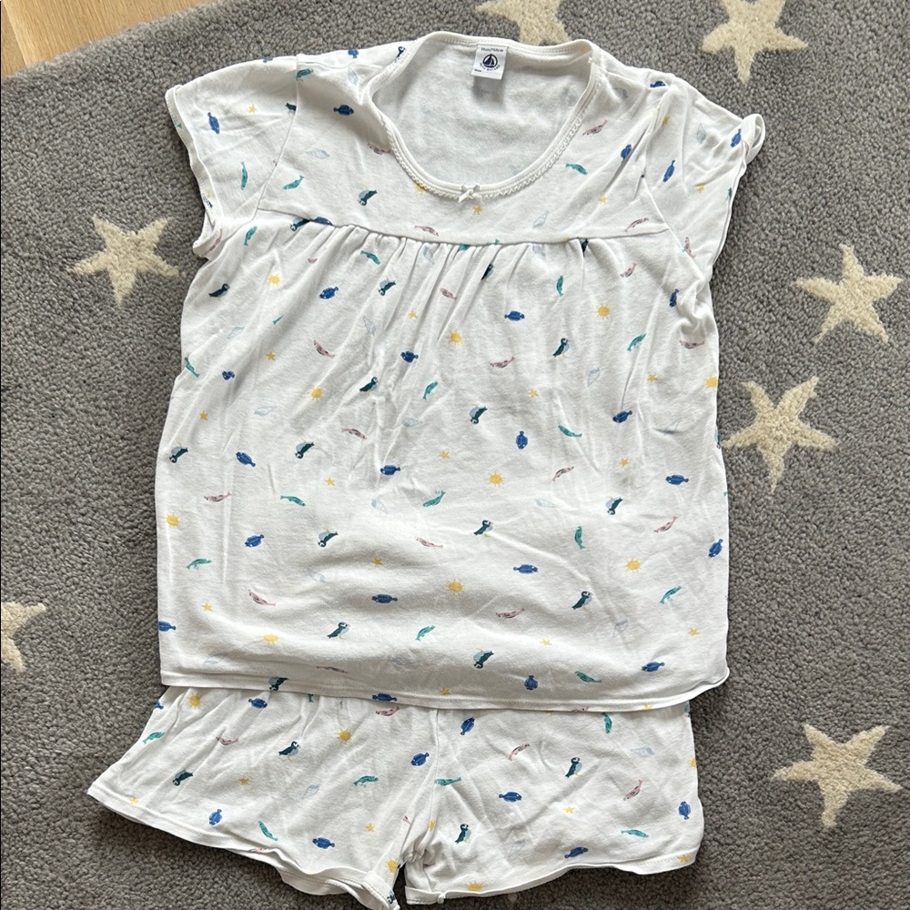 Petit Bateau Short Pyjama Girls